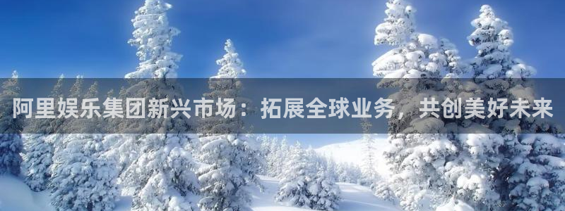 新宝5平台开户：阿里娱乐集团新兴市场：拓展全球业务，共创美好未来