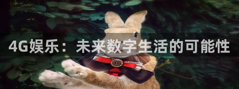 新宝5f凯捷平台在线注册：4G娱乐：未来数字生活的可能性