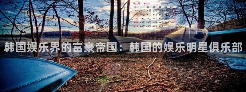 新宝5体育代理：韩国娱乐界的富豪帝国：韩国的娱乐明星俱乐部